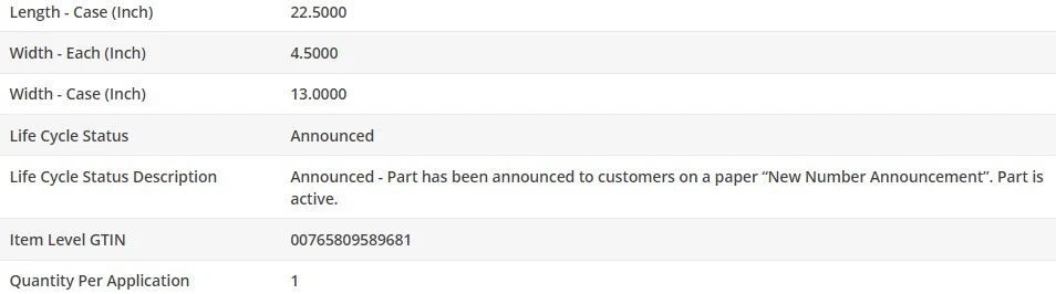 Filtro de aceite tipo OEM WIX para Dodge W250 1981-1990 V8-5,2 L Foto 4 de 4