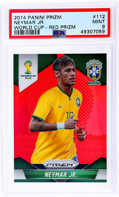 2014 Panini Prizm World Cup Neymar Jr. Red Prizm #112 /149