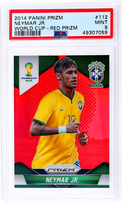 2014 Panini Prizm World Cup Neymar Jr. Red Prizm #112 /149