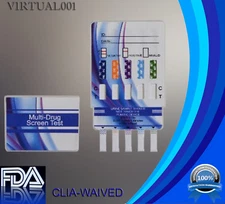 10 Pack 5 Panel Drug Test Dip Card - FDA and CLIA - Free Shipping
