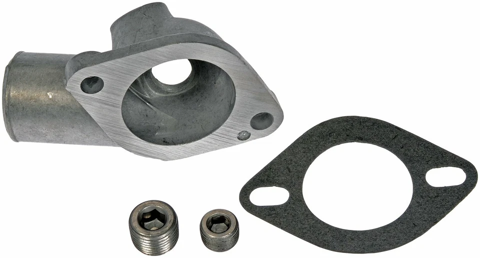 Carcasa termostato refrigerante motor compatible con panel Chevrolet C20 1967 4,1 L L6 Dorman Foto 2 de 2