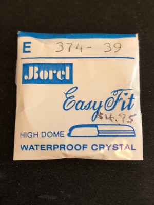 Borel E374 - 39 Easy Fit 37.4mm Acrylic High Dome Waterproof Watch