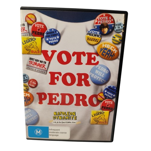 Napoleon Dynamite DVD Teen Comedy Drama School President Family Buddy R4 VGC - 第 1/10 張圖片