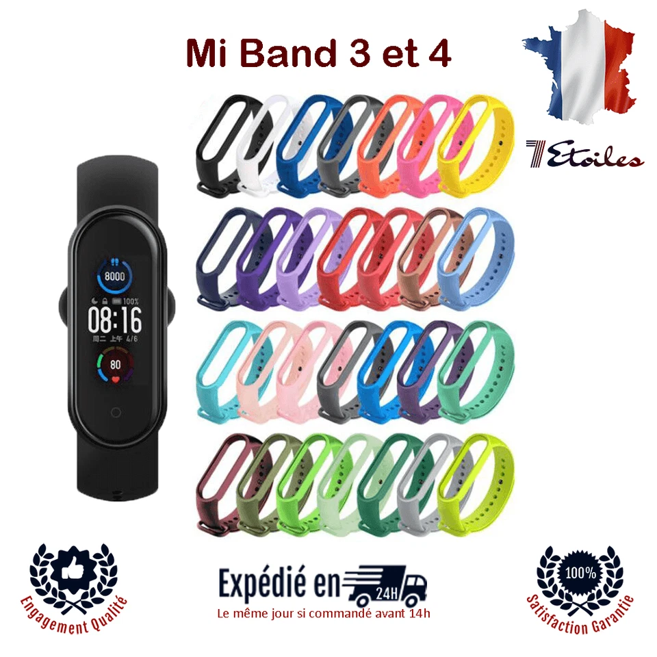 Achetez 1 Offre 1 Gratuit - Xiaomi® Mi Band 4 / 3 Bracelet de Remplacement - Imagen 2 de 2