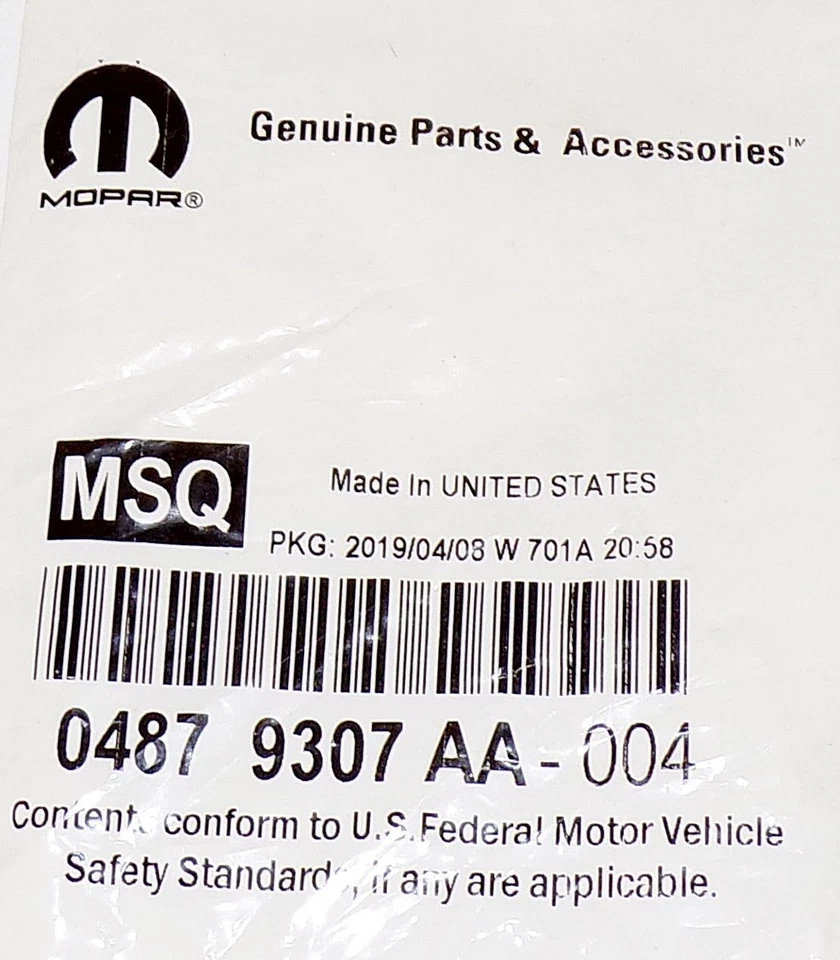 Nuevo juego de 2 bujes estabilizadores OEM Mopar 2001-2006 Sebring Stratus 04879307AA Foto 4 de 4