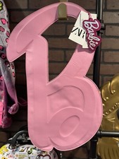 Zara X Barbie The Movie Pink Letter B Leather Bag Nwt