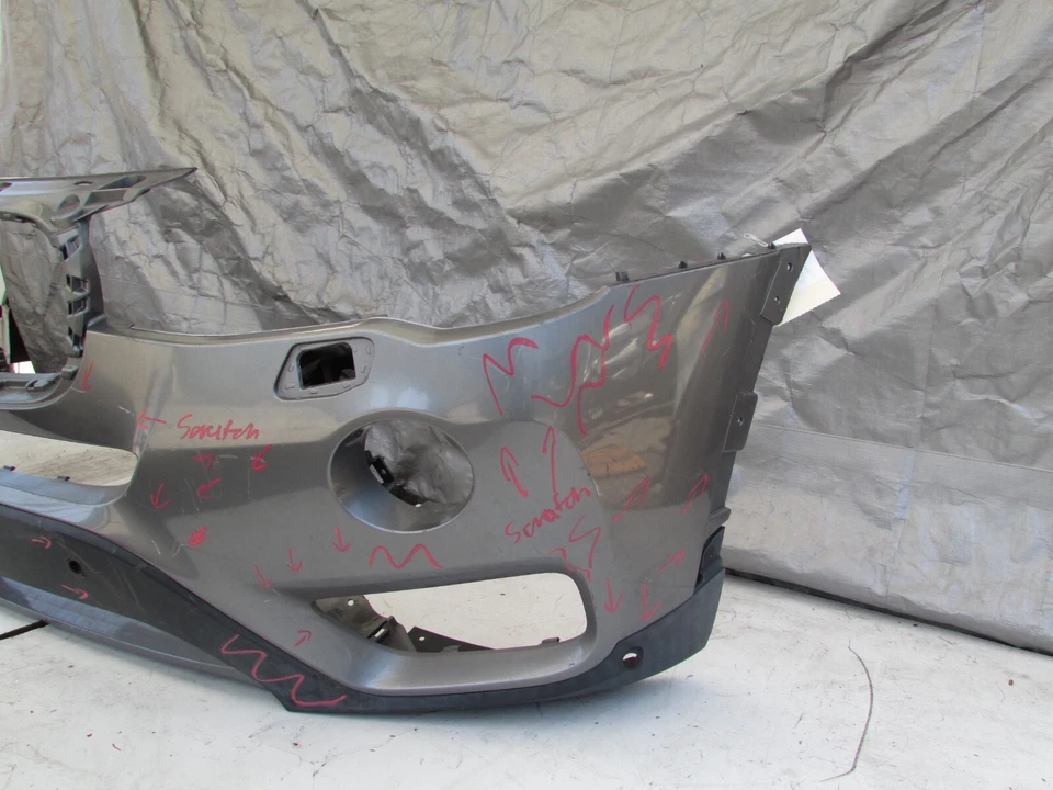 2015-2016-2017 BMW X3 F25 capa de para-choque dianteiro cinza 51117389902 fabricante de equipamento original - Imagem 3 de 4