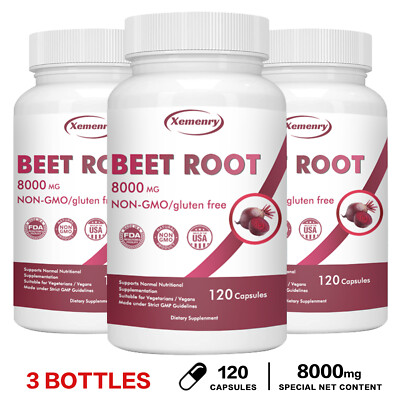 パッソルBEET Beet Root 8000 mg | 120 Capsules