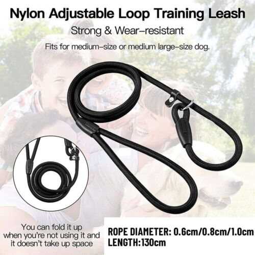 Adjustable Nylon Strong Dog Rope Dog Chain Pet Training Leash Pet Traction Rope - Picture 12 of 16