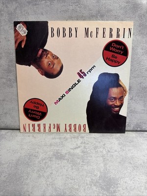 Bobby McFerrin - Don't Worry, Be Happy 12'' Maxi Vinyl Schallplatt