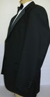 Baroni Super 150"s Wool Tux Black Satin Lapel and Buttons Ventless 2 Button 42R — photo 4