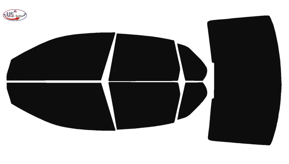 Kit de película de tinte de ventana de 2 capas precortada personalizada computarizada para Volkswagen Jetta sedán Foto 4 de 4