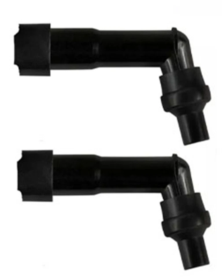 2x Ignition Coil Spark Plug Boot Caps Kawasaki 750 LTD KZ750 1980 1982 1983 - Image 2 of 2