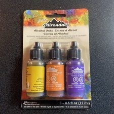 Ranger Tim Holtz Adirondack ALCOHOL INKS Summit View.  Three colors.