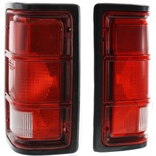 Set Of 2 Tail Lights For 1988-93 Dodge W250d250d150ramcharger Left And Right Set Of 2 Tail Lights For 1988-93 Dodge W250d250d150ramcharger Left And Right