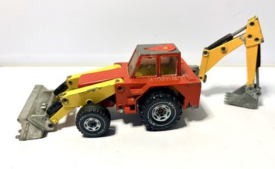 Vintage SIKU die cast Tractor front loader and backhoe #2818 Vintage toy