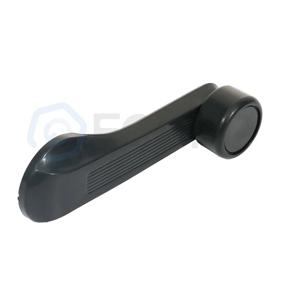 Manija de manivela de ventana negra apta para Honda Civic 1984-2000 interior lado derecho Foto 4 de 4