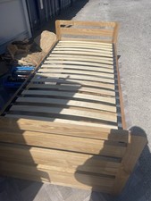 Oak Furniture Land Single Bed Frame Solid Oak