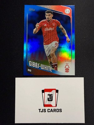 Morgan Gibbs - White - Blue /150 - Topps UCC 2025/26