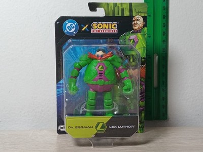 *FREE SHIP* 2.5'' EGGMAN ROBOTNIK LEX LUTHOR Sonic the Hedgehog DC Comics Jakks