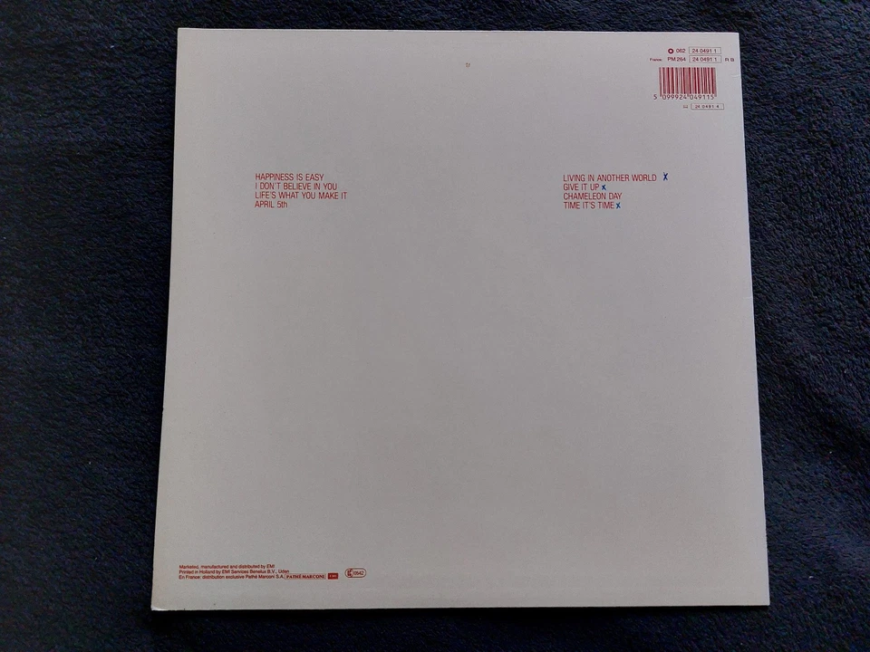 TALK TALK „THE COLOUR OF SPRING“ EU PRESS - Bild 2 von 4