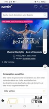 Best of Musicals "Heute" In Hilden 19.30h Uhr Ticket  Freie Platzwahl  "  40€