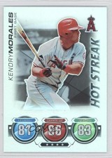 2010 Topps Attax Silver Foil Hot Streak Kendrys Morales Kendry Morales 0a1