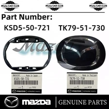 Genuine Mazda CX-5 KF2P KF5P  22-25 Front Grille Emblem TK79-51-730 Bracket Set
