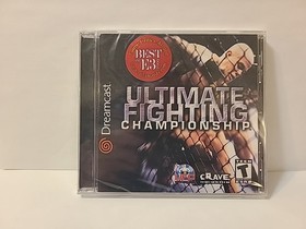 Sega Dreamcast Ultimate Fighting Championship UFC Sealed New