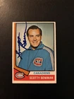 1974-75 OPC ?? (O-PEE-CHEE) NHL: #261 RC SCOTTY BOWMAN AUTO EXMT+ SHARP