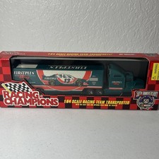 1998 Racing Champions 1:64 Scale Racing Team Transporter First Plus Racing NIB