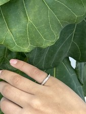 Platinum Eternity Diamond Band 1ct F/vs Channel Set Size 4.5