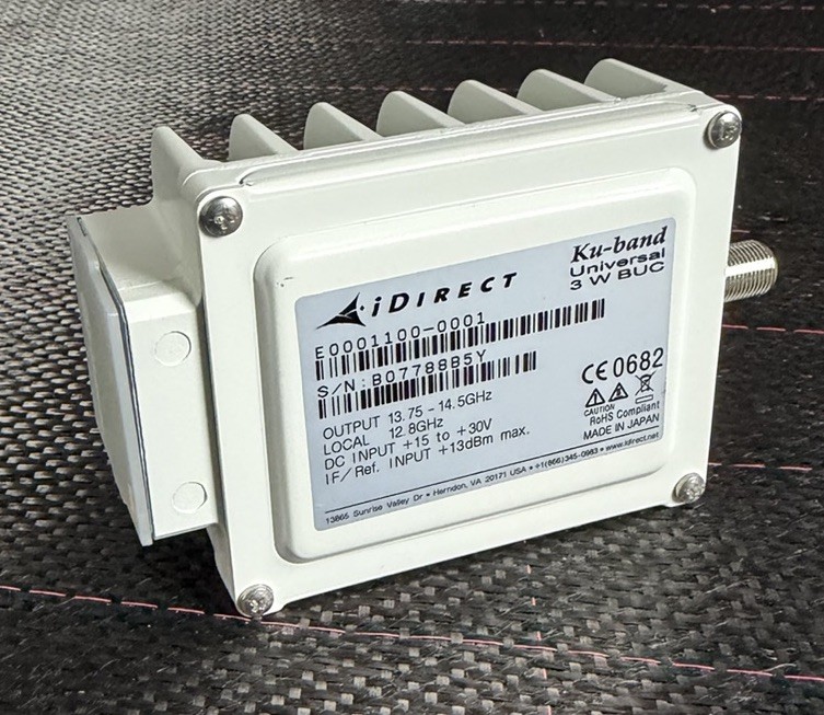 *New/No Box* iDirect E0001100-0001 Ku-Band Universal 3W BUC T8302UF *Ships Fast*