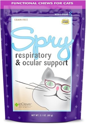 Daily Respiratory & Ocular Support Soft Chews for Cats with L-Lysine &