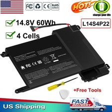 L14M4P23 L14S4P22 Battery for Lenovo IdeaPad Y701 Y700-14ISK Y700-15ISK L14L4P22