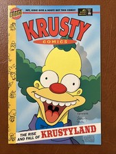 Krusty Comics #1: VF+ to NM-, Bongo Comics January 1995 $7 Ship