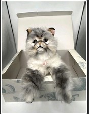 Rare Steiff Main Coon Plush Cat Limited Edition