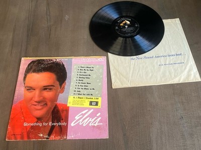 Elvis Presley Something For Everybody Vinyl RCA Victor LPM-2370 Mono LP EX/VG