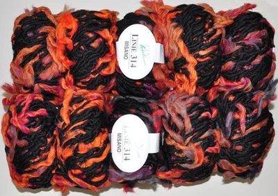 500g (10x50g) Misano Linie 314 ONline Garne Fransengarn super effektvoll Fb 02