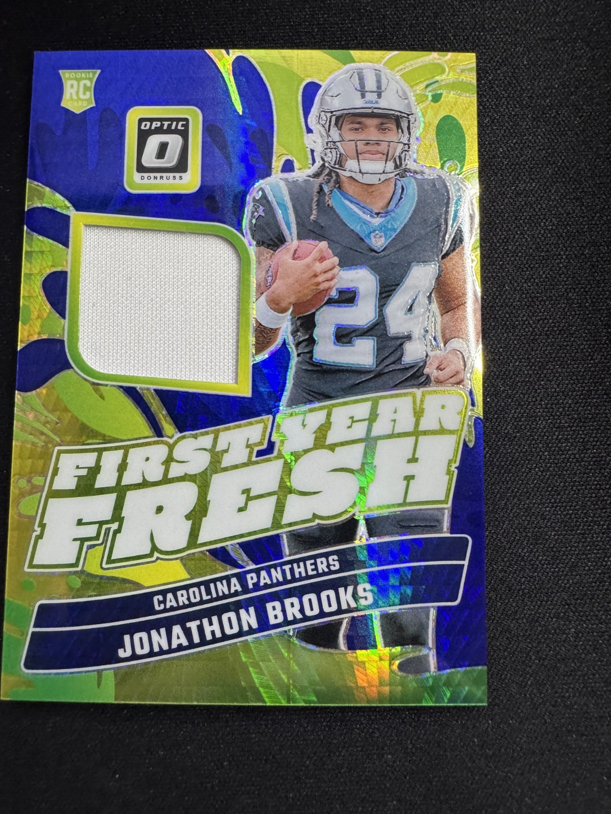 Jonathon Brooks Panini National Treasures Collegiate Flawless Rookie Gem Signatures #JBS Base