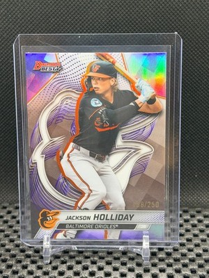 Jackson Holliday  2025 Bowman's Best - Purple Refractor #188/250 - #32 Orioles