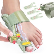 Bunion Corrector for Men, Adjustable Knob Double Correction Bunion Fix for Bi...