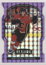 2020-21 Upper Deck Allure Purple Diamond 6/10 Matthew Tkachuk #64 0l2r