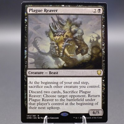 Plague Reaver Normal 143 CMR Commander Legends NM MTG