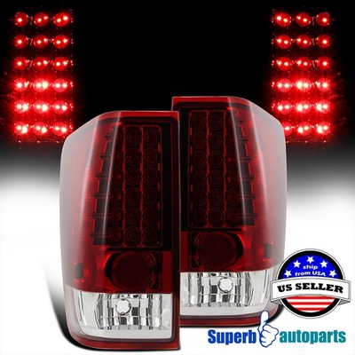Fits 2004-2015 Titan LED Tail Lights Brake Lamp Red without Utility Bed Models