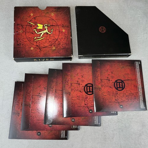 Riven: The Sequel to Myst (PC, 1997) Computerspiel 5 Disc Set - Bild 7 von 7