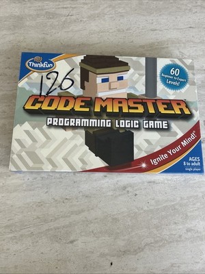 Thinkfun Code Master Programming Logic Minecraft Board Game