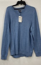 NWT Club Room Men's Size L Blue Sweater