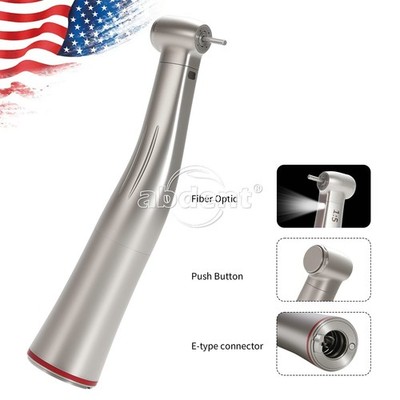 Dental 1:5 Electric Fiber Optic LED Contra Angle Increasing Handpiece AT-Z15L