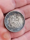 1864-S Seated Liberty Half Dollar